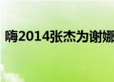 嗨2014张杰为谢娜庆生是哪一期（嗨2014）