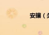 安攘（关于安攘介绍）