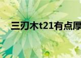 三刃木t21有点厚不便携带（三刃木t21）