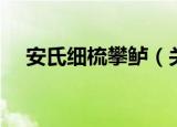 安氏细梳攀鲈（关于安氏细梳攀鲈介绍）