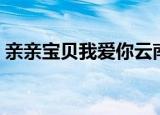 亲亲宝贝我爱你云南山歌（亲亲宝贝我爱你）