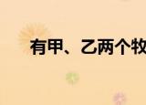 有甲、乙两个牧童（有甲乙两个牧童）