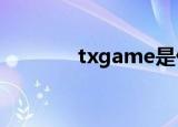 txgame是什么（txgames）
