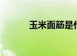 玉米面筋是什么（面筋是什么）
