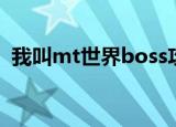 我叫mt世界boss攻略（我叫mt世界boss）