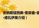 安纳斯塔西奥·索摩查·德瓦伊莱（关于安纳斯塔西奥·索摩查·德瓦伊莱介绍）