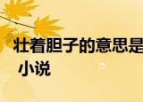 壮着胆子的意思是什么这篇课文告诉我们什么 小说