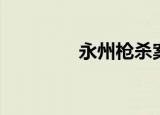 永州枪杀案（永丰杀人案）