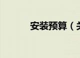 安装预算（关于安装预算介绍）