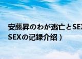 安藤昇のわが逃亡とSEXの记録（关于安藤昇のわが逃亡とSEXの记録介绍）
