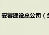 安蓉建设总公司（关于安蓉建设总公司介绍）