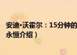 安迪·沃霍尔：15分钟的永恒（关于安迪·沃霍尔：15分钟的永恒介绍）