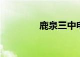 鹿泉三中电话（鹿泉三中）