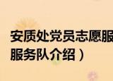 安质处党员志愿服务队（关于安质处党员志愿服务队介绍）