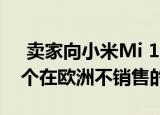  卖家向小米Mi 10T和Mi 10T Pro赠送了一个在欧洲不销售的小工具