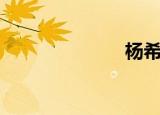 杨希慧（杨希）