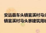 安远县车头镇官溪村马头寨建筑用砂岩矿（关于安远县车头镇官溪村马头寨建筑用砂岩矿介绍）