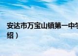 安达市万宝山镇第一中学（关于安达市万宝山镇第一中学介绍）