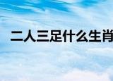 二人三足什么生肖猪（二人三足什么生肖）