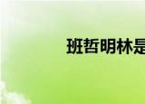 班哲明林是1吗（班哲明林）