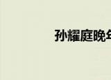 孙耀庭晚年（孙耀庭儿子）