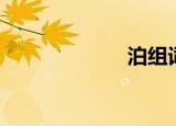 泊组词（伯组词）
