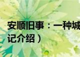 安顺旧事：一种城记（关于安顺旧事：一种城记介绍）