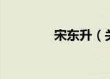 宋东升（关于宋东升介绍）