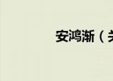 安鸿渐（关于安鸿渐介绍）