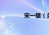 宋一雄（关于宋一雄介绍）
