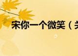 宋你一个微笑（关于宋你一个微笑介绍）