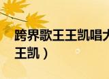 跨界歌王王凯唱大女人是第几期（跨界歌王 王凯）