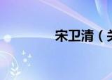 宋卫清（关于宋卫清介绍）