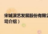 宋城演艺发展股份有限公司（关于宋城演艺发展股份有限公司介绍）
