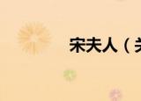 宋夫人（关于宋夫人介绍）