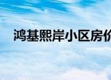 鸿基熙岸小区房价2019走势（鸿基熙岸）