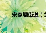 宋家塘街道（关于宋家塘街道介绍）