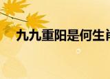 九九重阳是何生肖（九九重阳打一生肖）