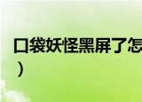 口袋妖怪黑屏了怎么解决（口袋妖怪银灵黑屏）