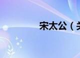 宋太公（关于宋太公介绍）