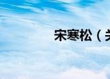 宋寒松（关于宋寒松介绍）
