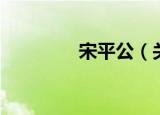 宋平公（关于宋平公介绍）
