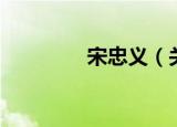宋忠义（关于宋忠义介绍）
