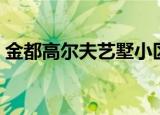 金都高尔夫艺墅小区户型（金都高尔夫艺墅）