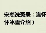 宋慈洗冤录：满怀冰雪（关于宋慈洗冤录：满怀冰雪介绍）