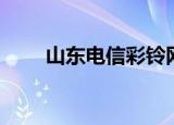 山东电信彩铃网站（山西彩铃网站）