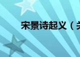 宋景诗起义（关于宋景诗起义介绍）