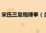 宋氏三皇炮捶拳（关于宋氏三皇炮捶拳介绍）