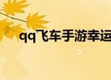 qq飞车手游幸运蛋（qq飞车幸运玩家）