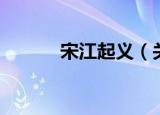 宋江起义（关于宋江起义介绍）